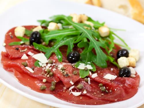 Carpaccio de boeuf
