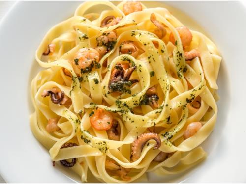 Tagliatelles fruits de mer 